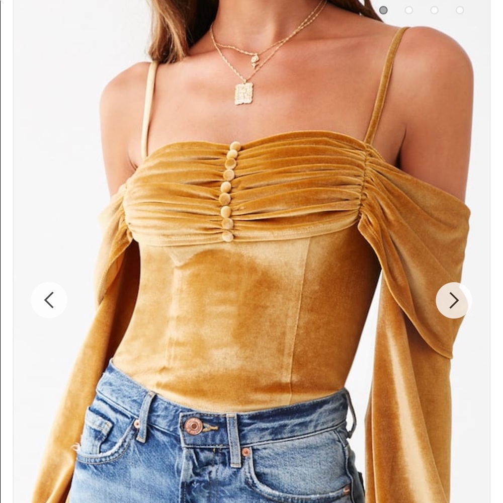 Forever 21 Yellow top